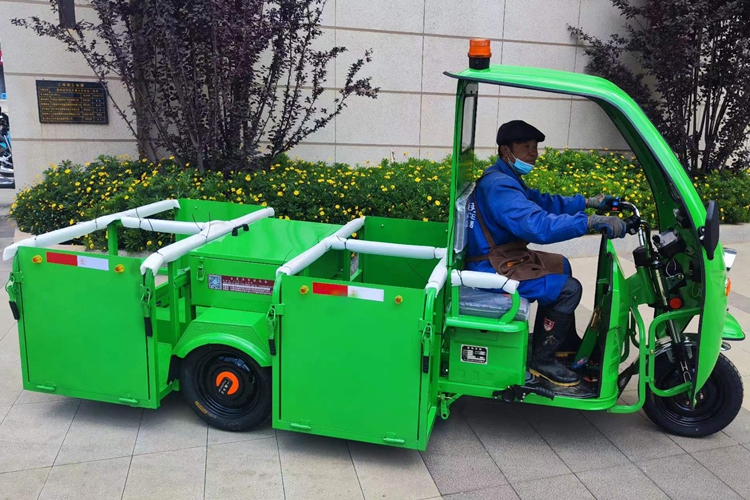 電動(dòng)垃圾清運(yùn)車(chē) 電動(dòng)三輪四桶車(chē) 適用于城鎮(zhèn)街道車(chē)站工廠